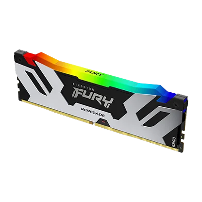 Оперативная память Kingston FURY Renegade Silver Black RGB DDR5 1x16GB 6000 Мгц