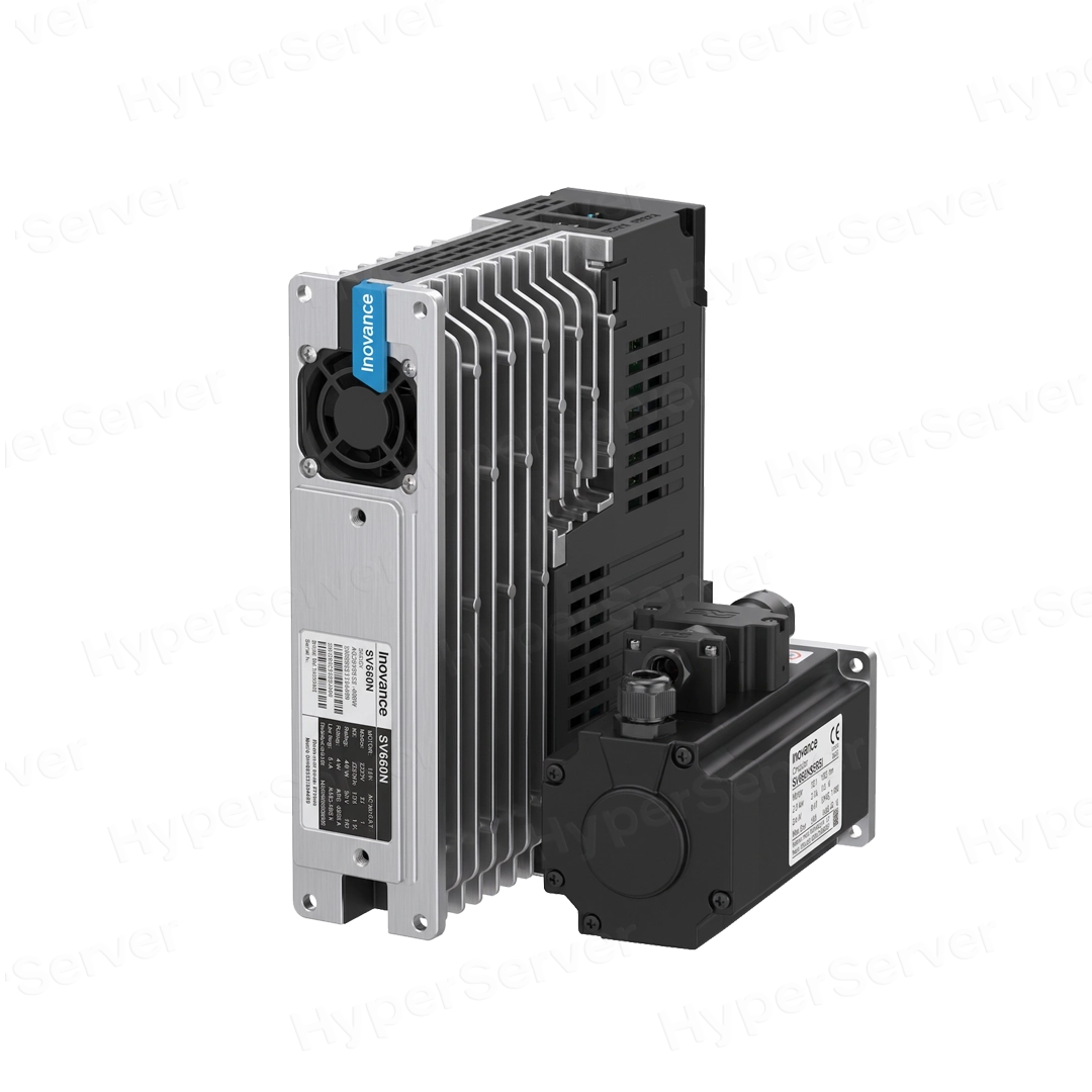 Inovance — SV660NS5R5I, сервопривод серии SV660N (0,75 кВт, 220 В, EtherCAT, STO)