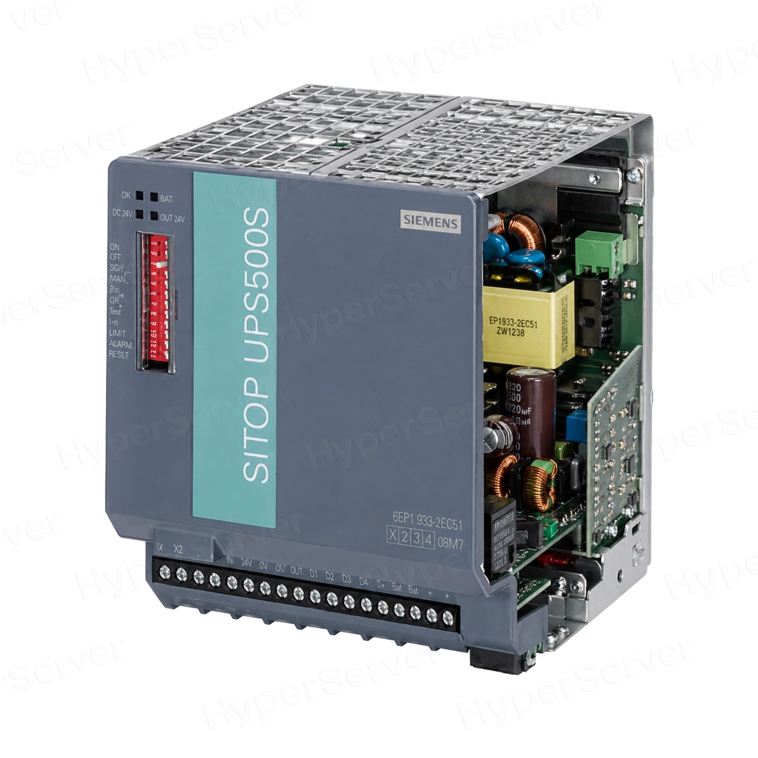 Siemens — SITOP UPS500S, модуль бесперебойного питания 24 В DC, 6EP1933-2EC51