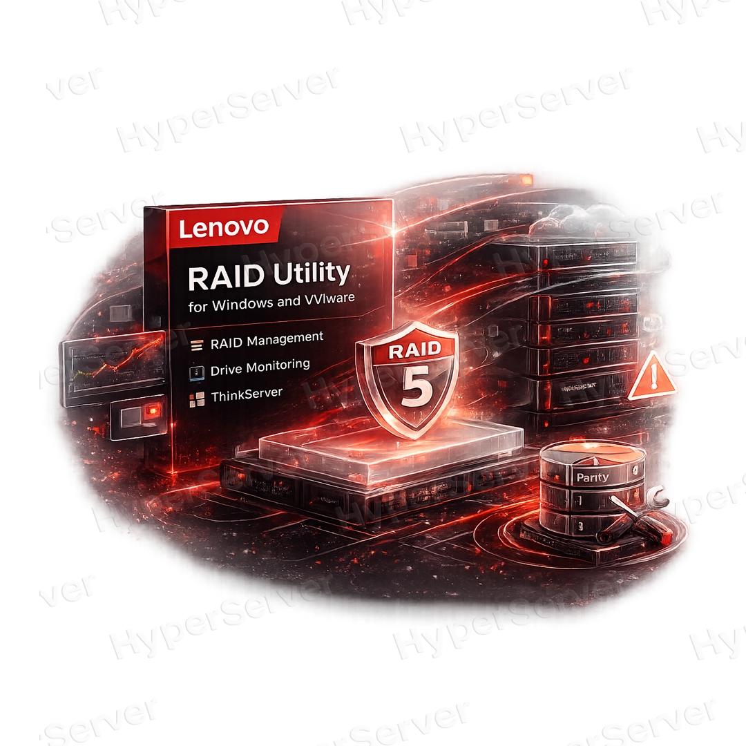 Lenovo — RAID Utility for Windows and VMware, утилита управления RAID для ThinkServer