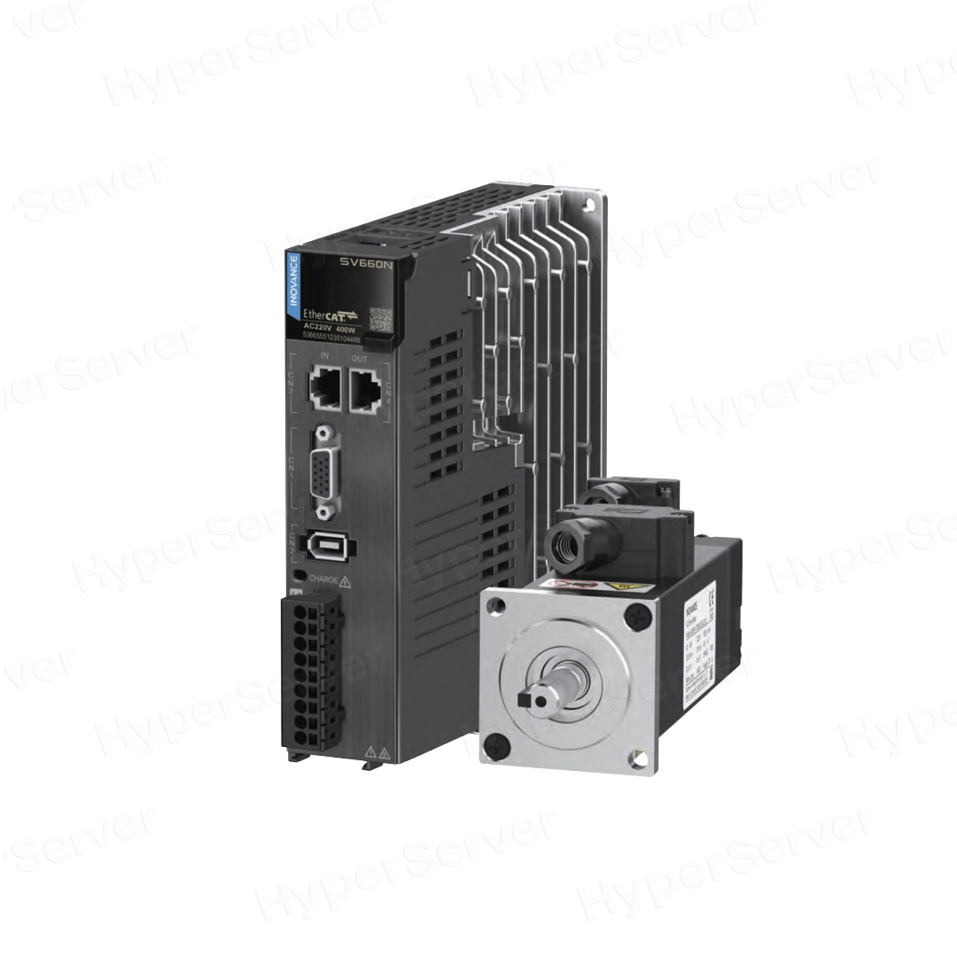 Inovance — SV660NS5R5I, сервопривод серии SV660N (0,75 кВт, 220 В, EtherCAT, STO)