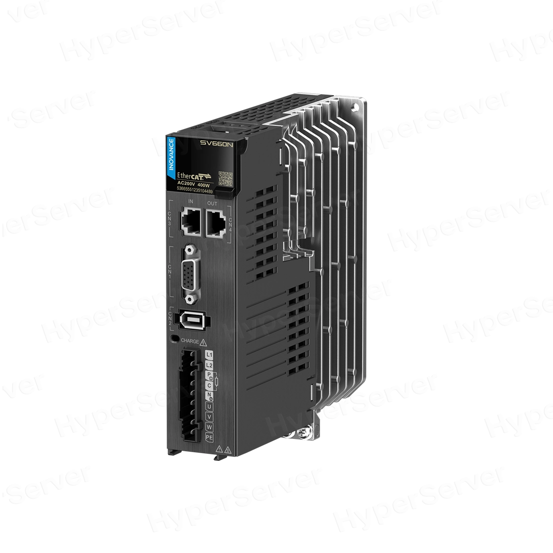 Inovance — SV660NS5R5I, сервопривод серии SV660N (0,75 кВт, 220 В, EtherCAT, STO)